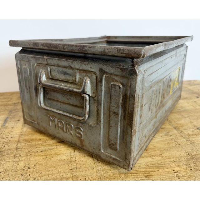 Vintage Industrial Worktable on Wheels, 1960s For Sale - Image 17 of 18