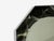 Mid-Century Modern, Octagonal Wall Mirror, Faux Marble Finish, Usa, 1980s For Sale - Image 4 of 9
