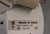 Metal Vintage Italian Flat Ceiling Lamp with Brass-Colored Metal Bracket and White Glass Shade, 1990s For Sale - Image 7 of 8
