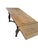 Taupe Jacobean Bleached Wood Antique Extendable Dining Table For Sale - Image 8 of 9