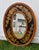 Vintage - 1980's Oval Wall Mirror has a Tuscan Style. Painted Fruit & Cornucopia Details in a Multi-Colored Finish. Made...