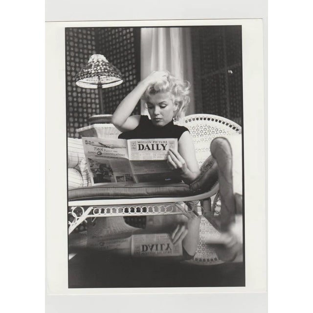 Marilyn Monroe Print of 1988 from Original Negative, 1955 For Sale