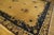 1920s 1920s Beige Open Field Antique Large Chinese Peking Dragon Floral Knotted Rug For Sale - Image 5 of 9