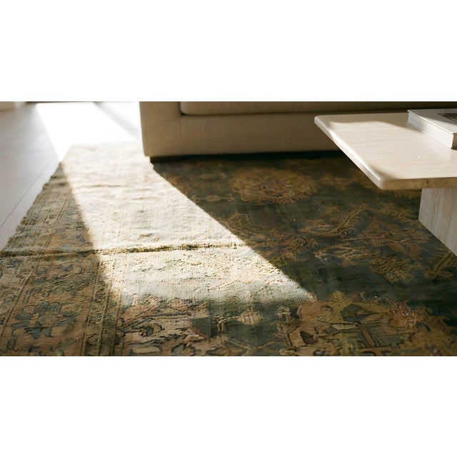 Early 20th Century Turkish Oushak Carpet ( 10' x 12'1'' - 305 x 368 ) For Sale - Image 15 of 15