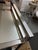 Worlds Away Gerard Bar Cart, Stainless Steel For Sale - Image 12 of 12