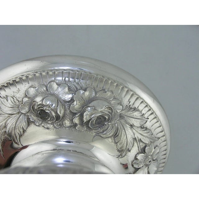 Rare Sterling Silver S Kirk & Son Water Pitcher Repousse no.26F ~No Mono ~41ozt For Sale - Image 18 of 18