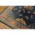 Navy Blue 1920s Navy Dragon Classic Greek Key Antique Chinese Peking Wool Rug 7' 3"x 9' 8" For Sale - Image 8 of 9