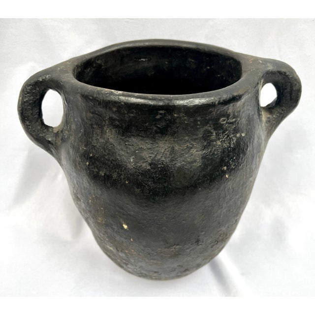 Antique Late 1800s Hand Crafted Turkish Yoghurt Pot For Sale - Image 4 of 10