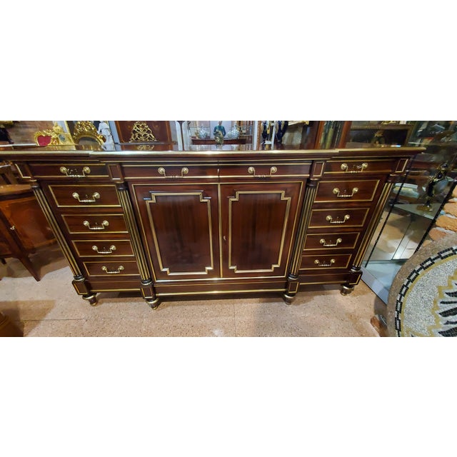 Antique Napoleon III Walnut Sideboard For Sale - Image 5 of 18
