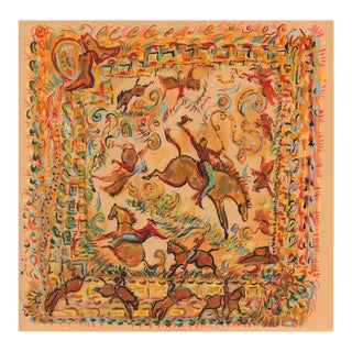 Rodeo Bandana Print by Pauline De Roussy De Sales For Sale