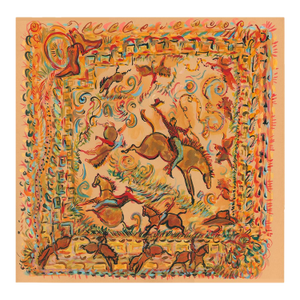 Rodeo Bandana Print by Pauline De Roussy De Sales