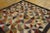 1930s Multicolor Geometric Folk Art Antique American Hooked Rug 6' X 6' Woven Wool Carpet For Sale - Image 4 of 12