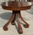 Modern Nancy Corzine Mahogany Scroll End Table.