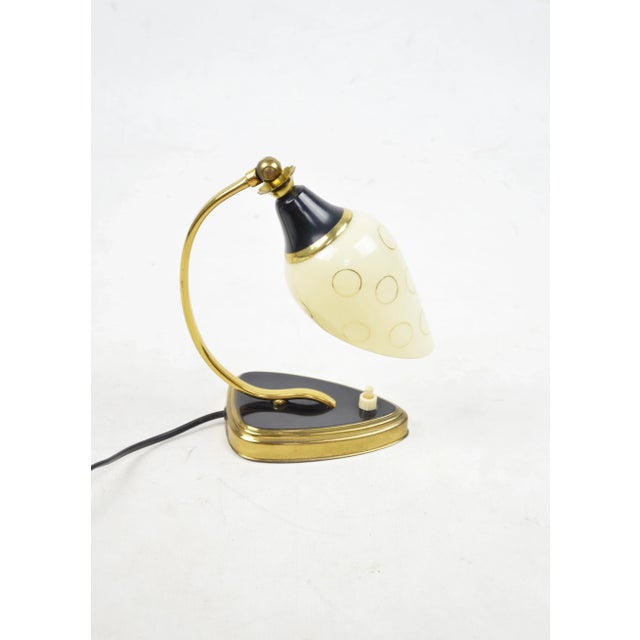 Vintage Italian Table Lamp from Stilnovo, 1950s, in Very Good conditions. Designed 1950 to 1959 This piece is attributed...