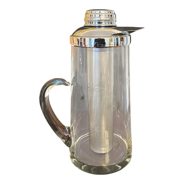 Vintage Ice Water Pitcher For Sale