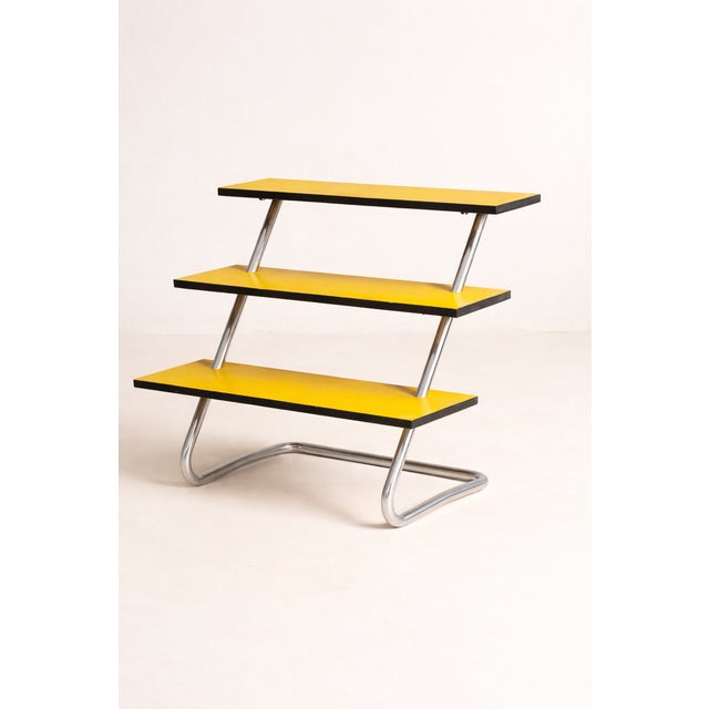 Three-Tier Flower Stand by Jindřich Halabala, 1930s For Sale - Image 6 of 6