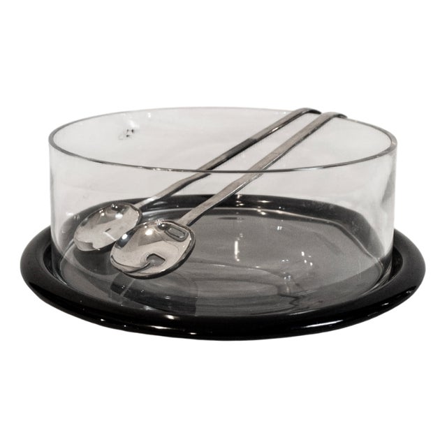 Salad Bowl by Gianfranco Frattini for Progetti, 1970s, Set of 4 For Sale