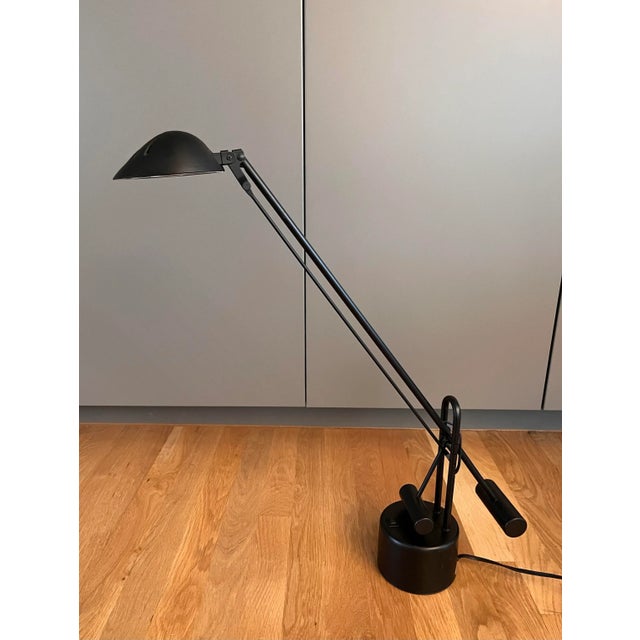 Underwriters Laboratories Modernist Crane Neck Table or Desk Lamp by Underwriters Lab For Sale - Image 4 of 13