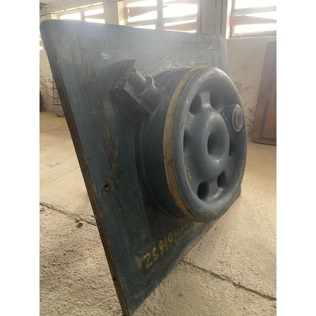 Industrial Vintage Negative Wooden Train-Mold, Slovakia, Martin, 1930 For Sale - Image 3 of 6