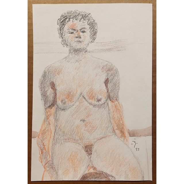 Figurative 1993 James Bone Female Nude For Sale - Image 3 of 3