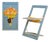 Fläpps Folding Chair – Gladiolus (on Birch) from Ambivalenz For Sale