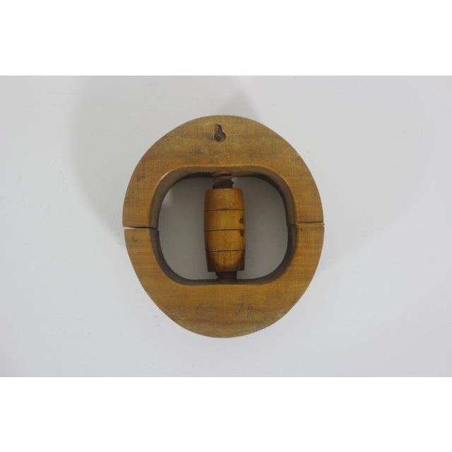 Wood Hat Stretcher Mold Millinery Vintage Store Display For Sale - Image 4 of 10