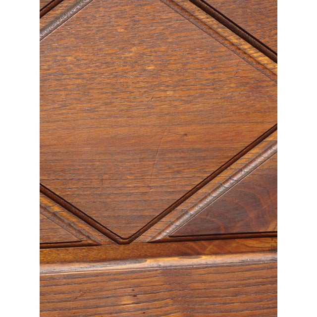Louis XIII Wooden Chest Armchair For Sale - Image 9 of 14