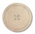 Handcrafted in Italy, this round accent table features a hand-painted floral design at the center of the top, framed by a...