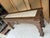 1970s 72" Vintage British Colonial Console Table For Sale - Image 5 of 15