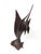 Bold and streamlined, this vintage sailfish/marlin is carved from a dark, dense hardwood with beautiful figuring. The...