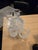 1 very nice candy dish made 24% Lead crystal ware made in the 50's in Bavaria nice quality, 4 Champagne Glasses 24%Lead...
