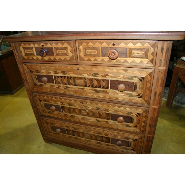 1930s Folk Art Buffet For Sale - Image 15 of 18