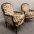 Louis XV Style Armchairs in Giraffe Velvet Upholstery, France, 1950s, Set of 2 For Sale - Image 5 of 16