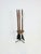 Seymour Manufacturing Company Mid 20th Century Modernist Wood Handle Fire Tools in Stand For Sale - Image 4 of 9