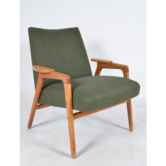 Vintage Ruster Oak Lounge Chair by Yngve Ekström for Swedese, 1960s For Sale - Image 18 of 18