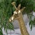 Pair of Tall Vintage Brass Giraffe Figurine Sculptures Overt 2 Feet For Sale - Image 4 of 11