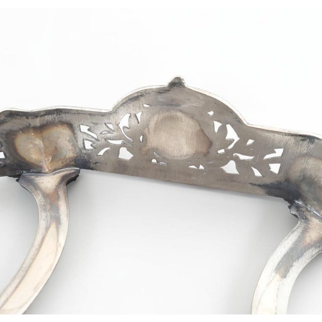 Antique Louis XVI Revival French Silver-Plated Jardinière, 1890 For Sale - Image 13 of 17