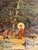 H. Jung, Kinkaku-ji (Golden Pavilion), Oil Painting on Canvas For Sale - Image 10 of 13
