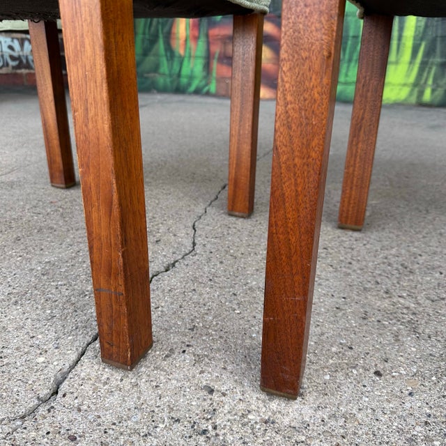 Set of 12 Edward Wormley for Dunbar With Brass Handles and Brass Feet For Sale - Image 12 of 12