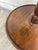 Brown Antique Victorian or George III Walnut Tripod Revolving Display Stand Dumbwaiter For Sale - Image 8 of 10