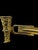 Tiffany & Co. Vintage 14k Yellow Gold Oil Well Derrick Tower Cufflinks, Pair For Sale - Image 12 of 12
