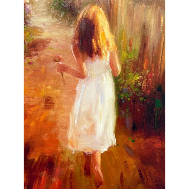 2010s Prestige Arts "Summer Stroll" Giclee Print, Framed For Sale - Image 5 of 12