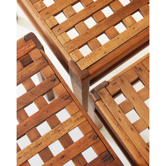 Reconstruction 103 Chairs by René Gabriel, 1941, Set of 3 For Sale - Image 9 of 11