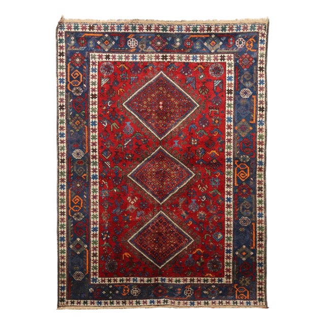 Middle Eastern Afshar Rug For Sale