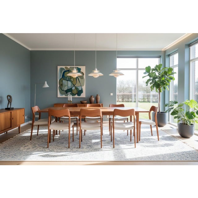 Vintage Model 71 Chair in Teak by Niels Otto Møller for J.L. Møllers, 1960s For Sale - Image 14 of 18