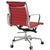 Modern Set of 3 Modern Ribbed Mid Back Chairs & Matching Bistro Chrome Table For Sale - Image 3 of 7