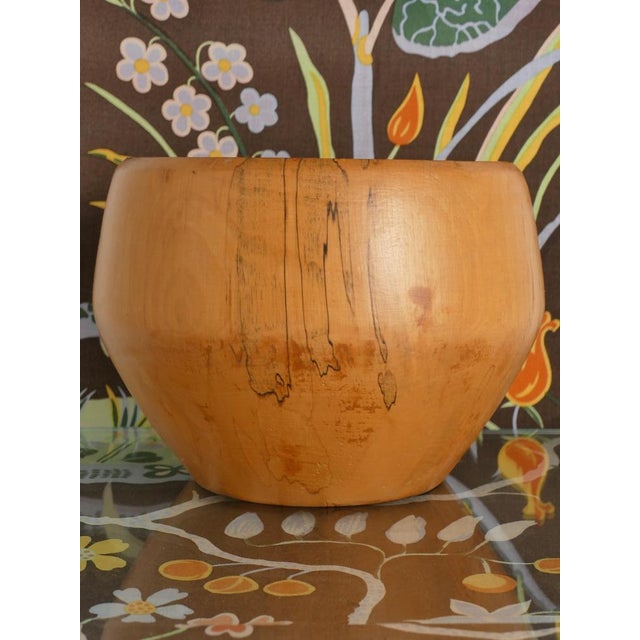 Mid-Century Modern Hand-Carved Wood Bowl by James Eriksson, 1970s For Sale - Image 5 of 17