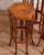 Tortoise Shell Bamboo Nesting Pedestal Plant Stands For Sale - Image 10 of 11