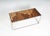 Please leave a message side table by johannes hemann dimensions: d 36 x w 78 x h 33 cm. Materials: stainless steel,...