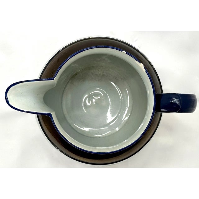 Large Antique English Transfer Decorated Pearlware "Farmers Arms" Motto Pitcher - Batter Jug Very Early 19th Century For Sale - Image 11 of 12